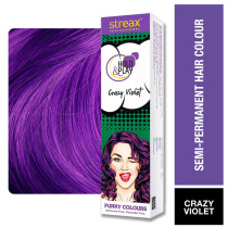 Streax Professional Hold And Play Funky Hair Colour 100g, Grazy Violet