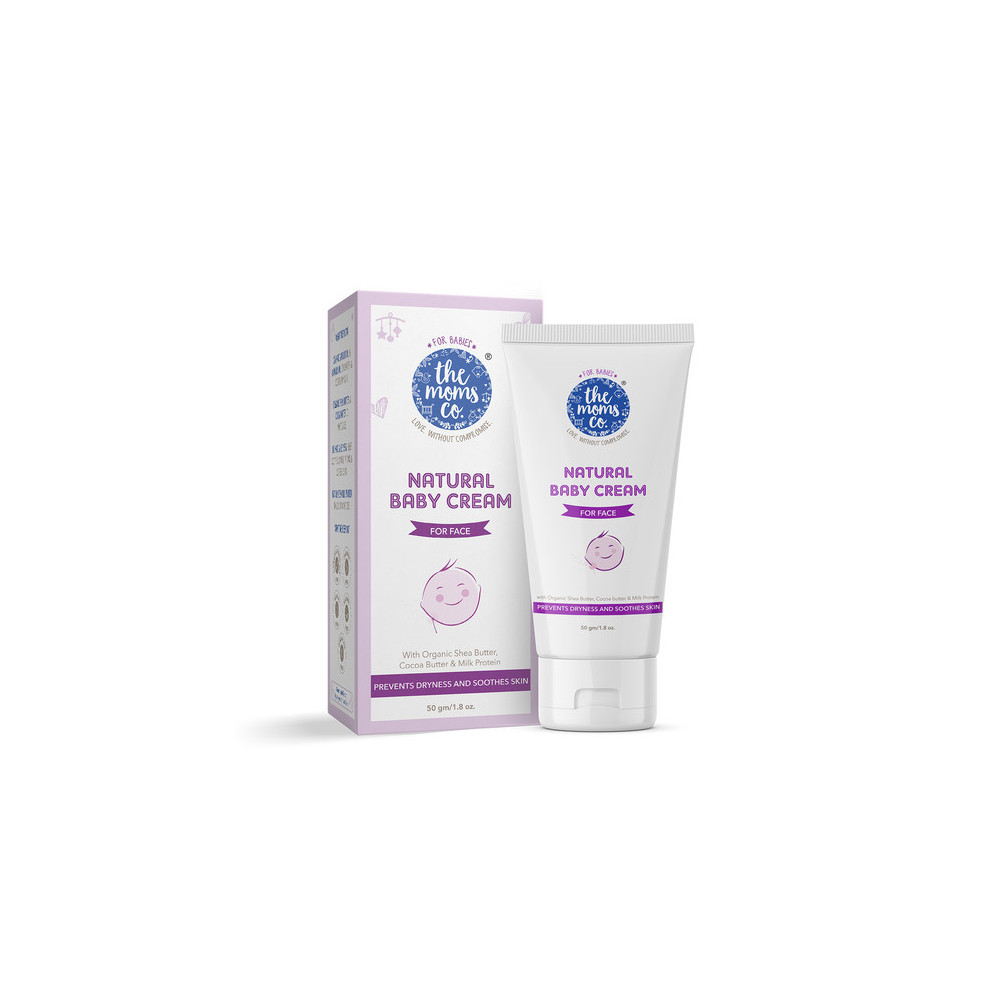 The Moms Co Natural Baby Cream For Face, 50gm