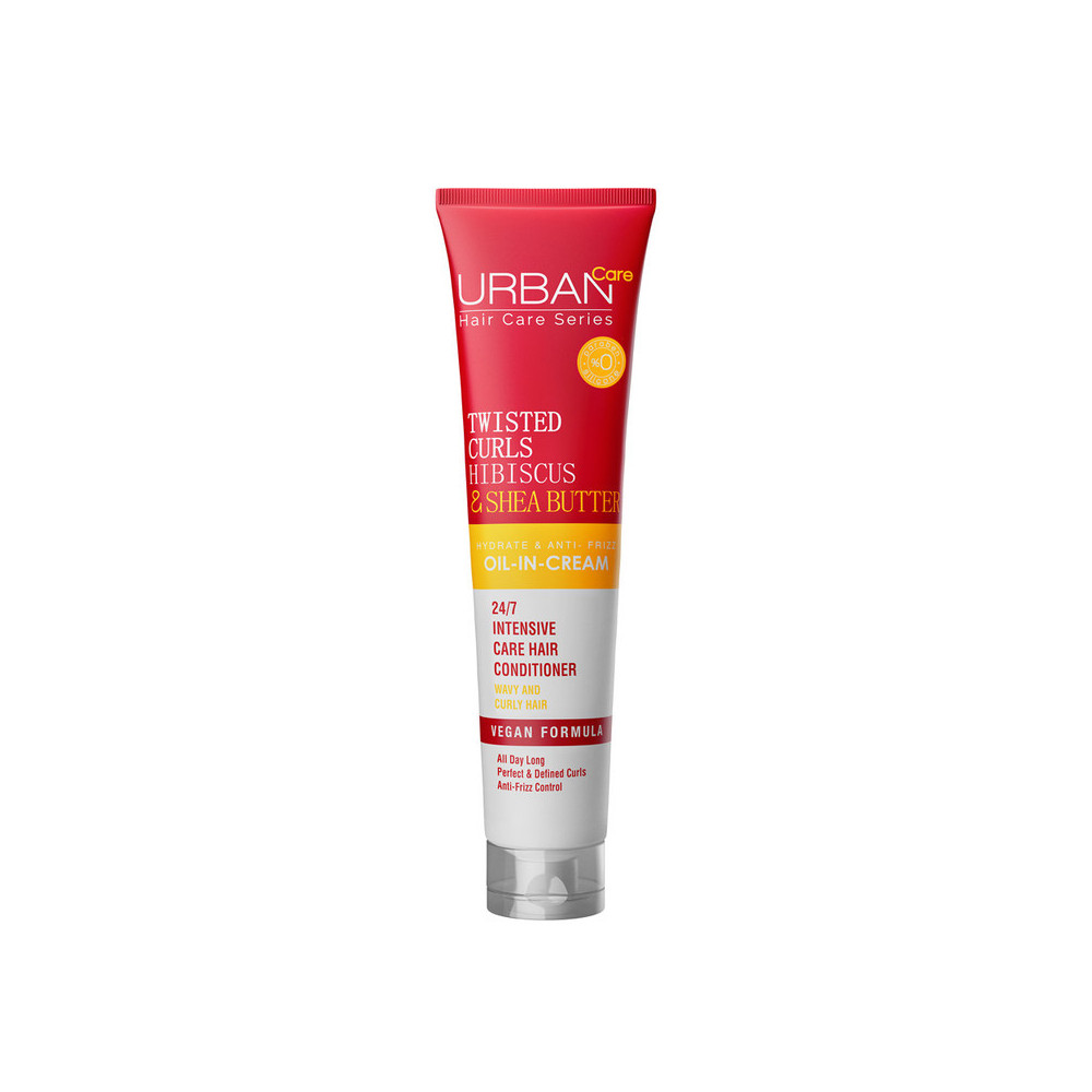 Urban Care Twisted Curls Hibiscus And Shea Butter Oil In Cream Conditioner, 175ml