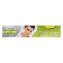 Vasmol Super Fresh Shaving Cream Lemony Splash, 125g