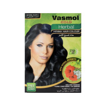 Vasmol Gold Herbal Henna Pack Of 6 x 10g, Black