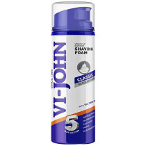 Vi-John Vitamin E Enrished Classic Shaving Foam For Regular Skin, 200ml