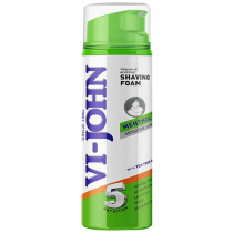 Vi-John Vitamin E Enrished Menthol Shaving Foam For Sensitive Skin, 200ml