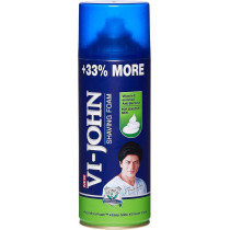 Vi-John Vitamin E Enriched Shaving Foam For Sensitive Skin, 400g