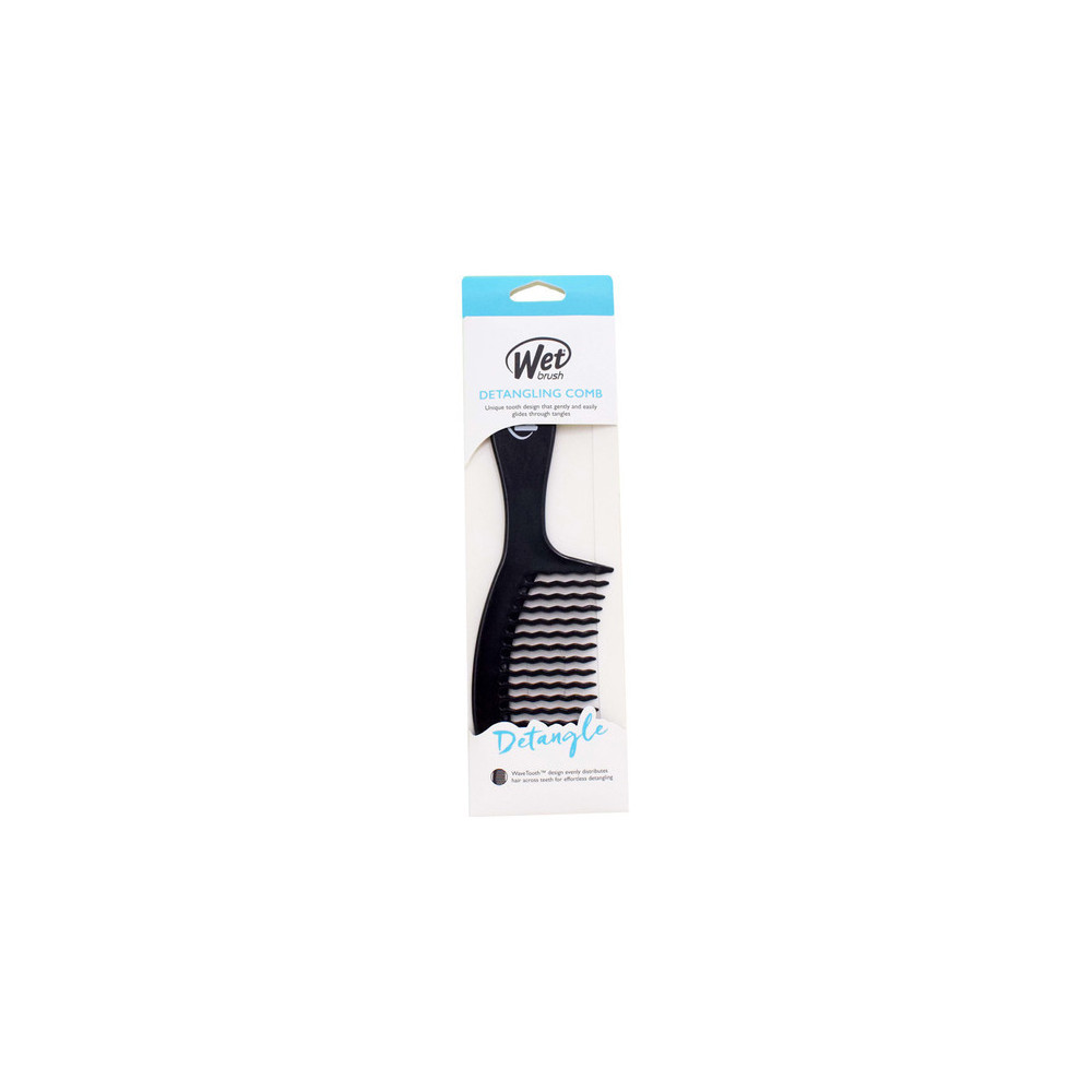 Wet Brush Unique Design Detangling Comb, Black