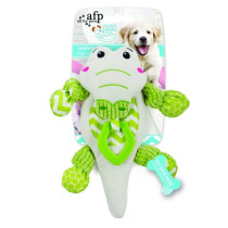 All For Paws Little Buddy Comforting Gator Dog Toy, 40 x 25 x 4 Cm