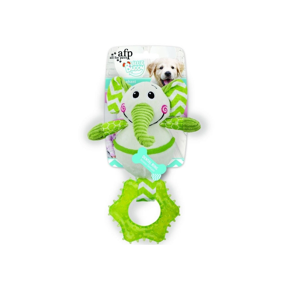 All For Paws Little Buddy Goofy Elephant Dog Toy, 26 x 17 x 12 Cm