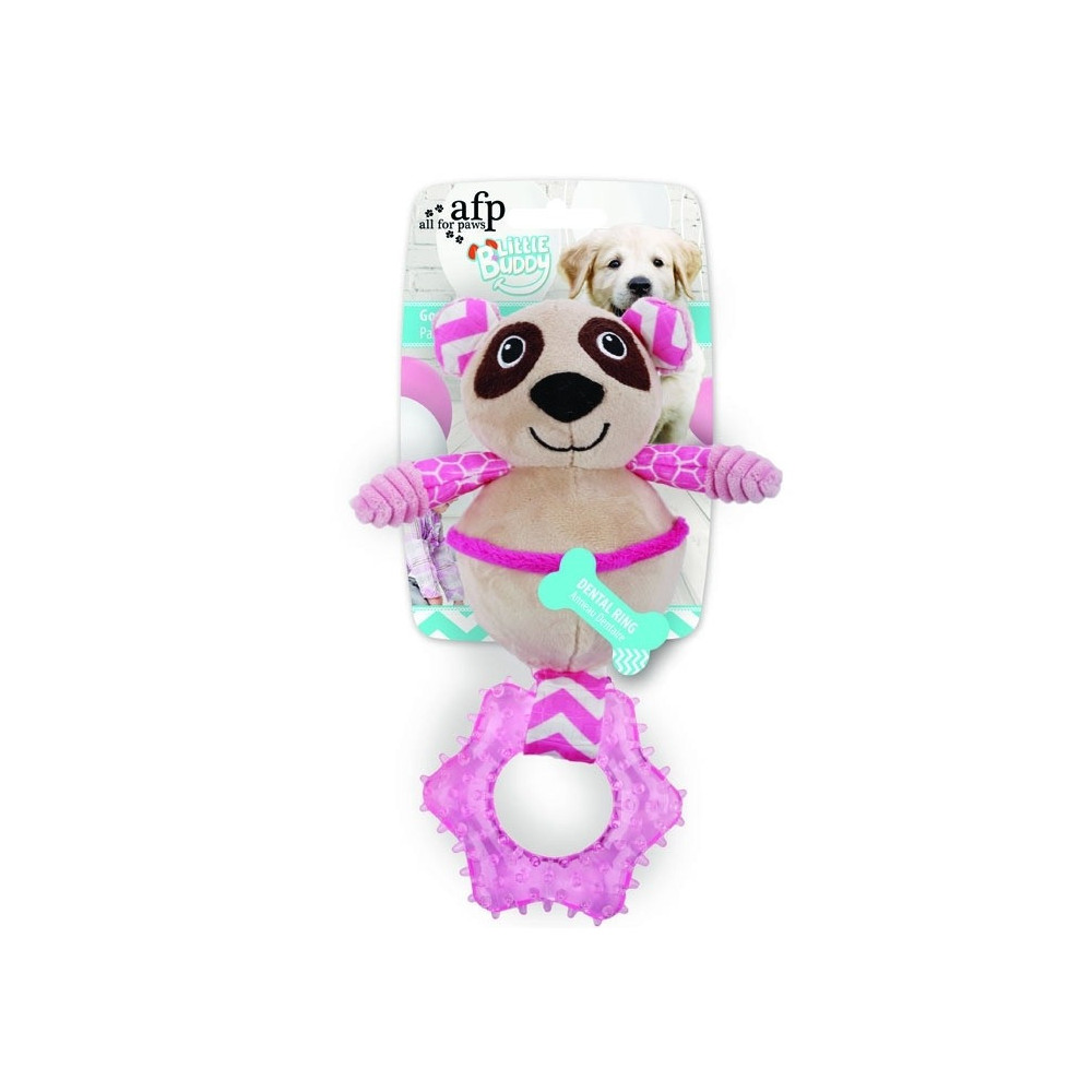 All For Paws Little Buddy Goofy Panda Dog Toy, 25 x 16 x 9 Cm