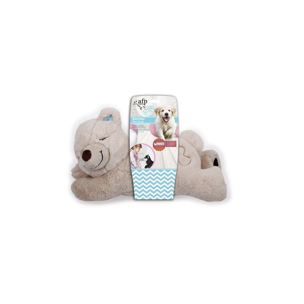 All For Paws Little Buddy Warm Bear Dog Toy, 38 x 20 x 18 Cm
