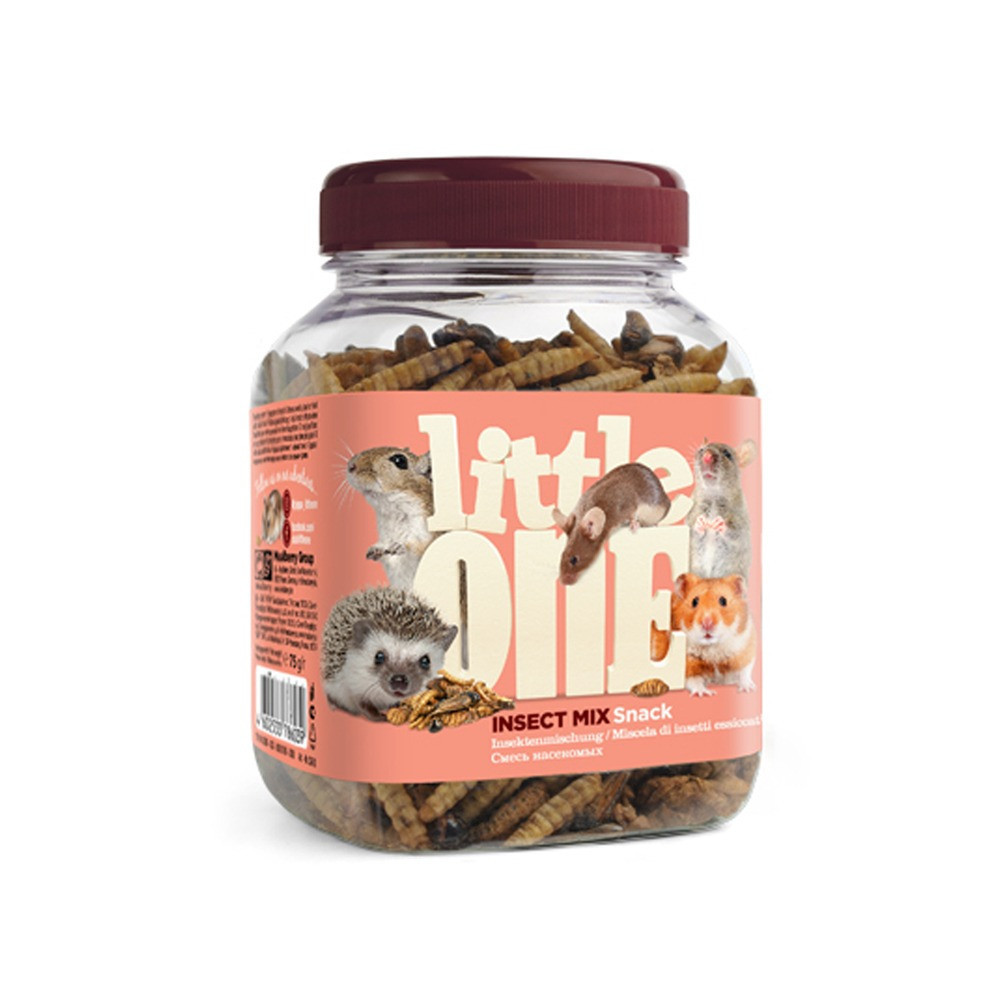Little One Snack Insect Mix For Small Pets, 75 G