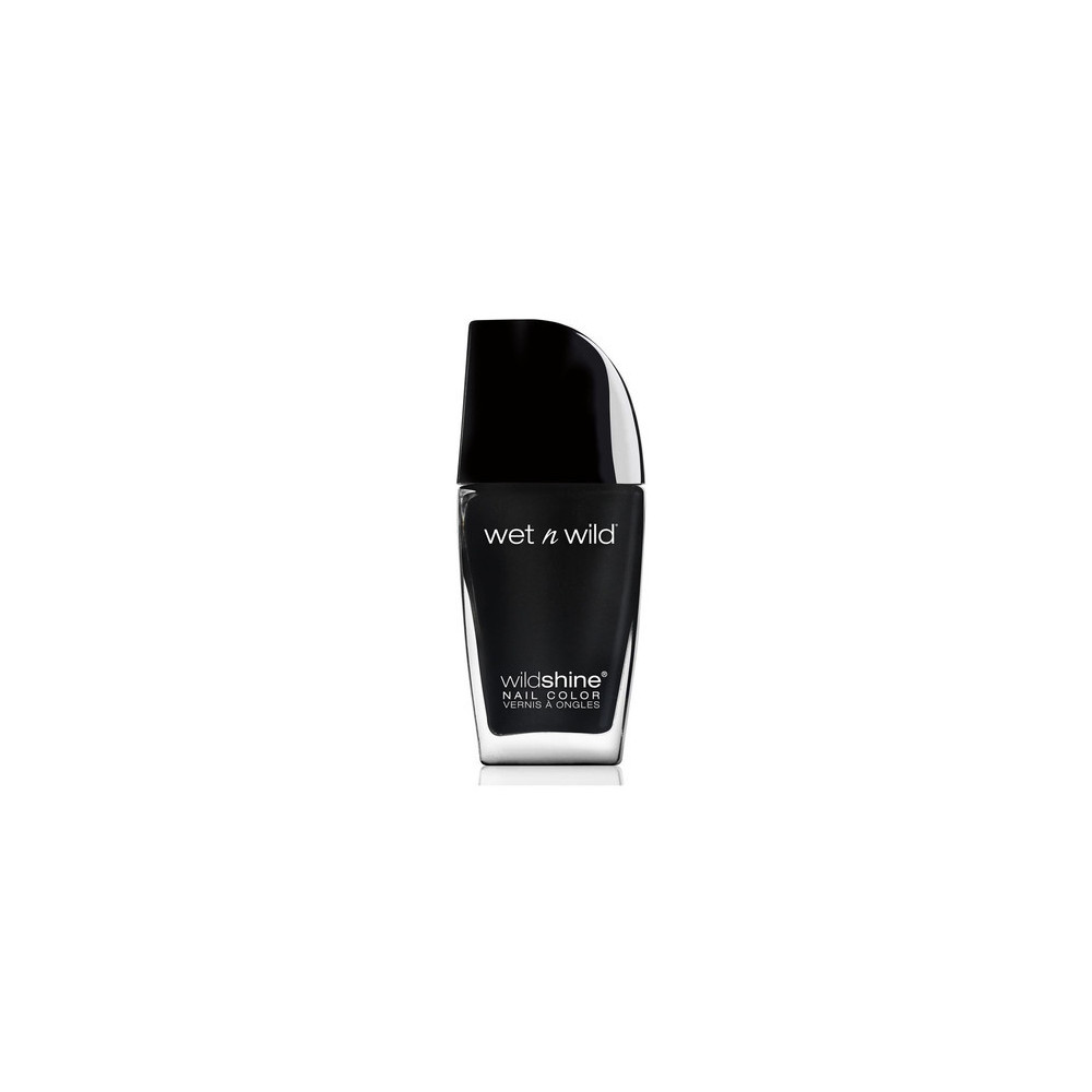 Wet n Wild Stylish Wild Shine Nail Color, Black