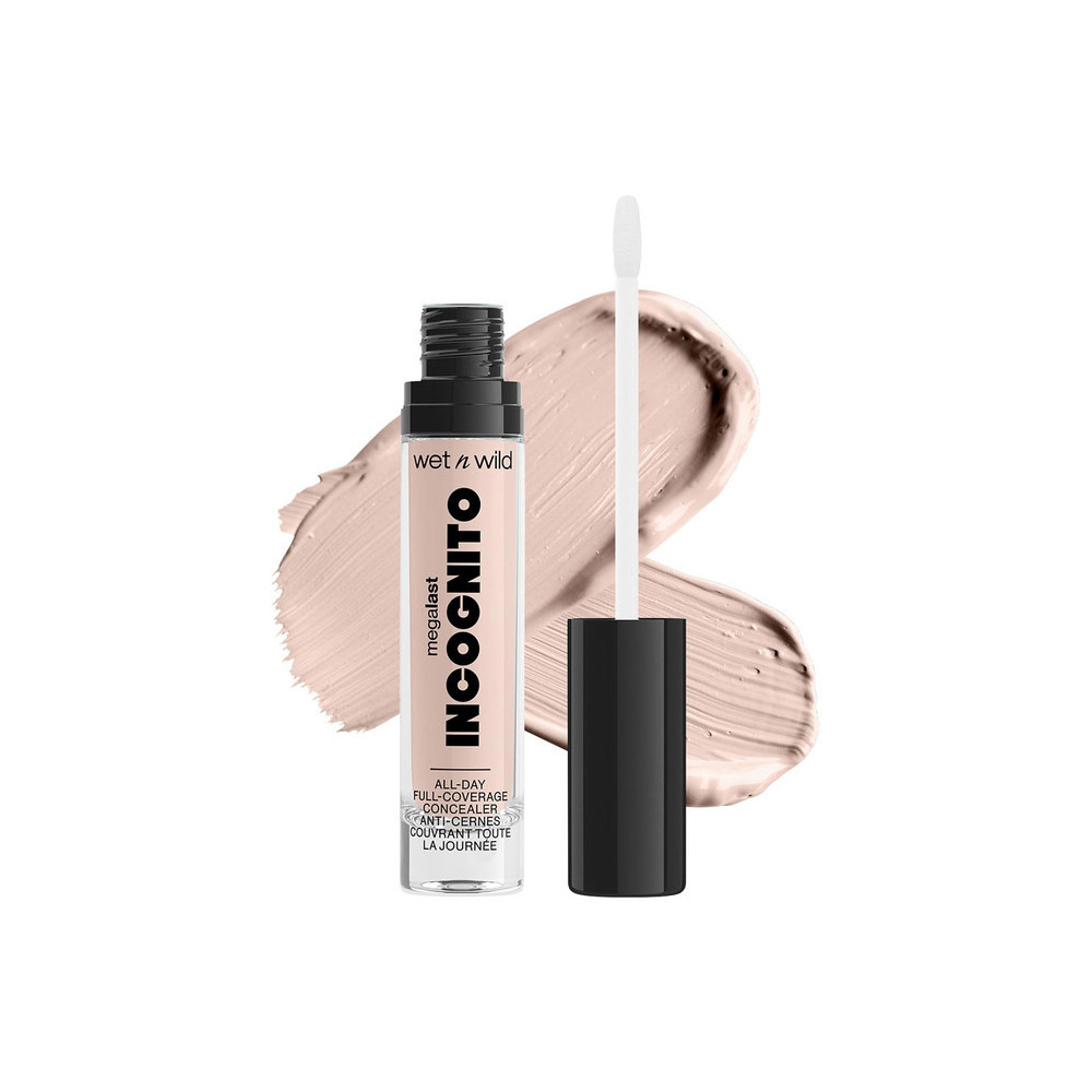 Wet n Wild Megalast Incognito All-Day Full Coverage Concealer, Light Beige