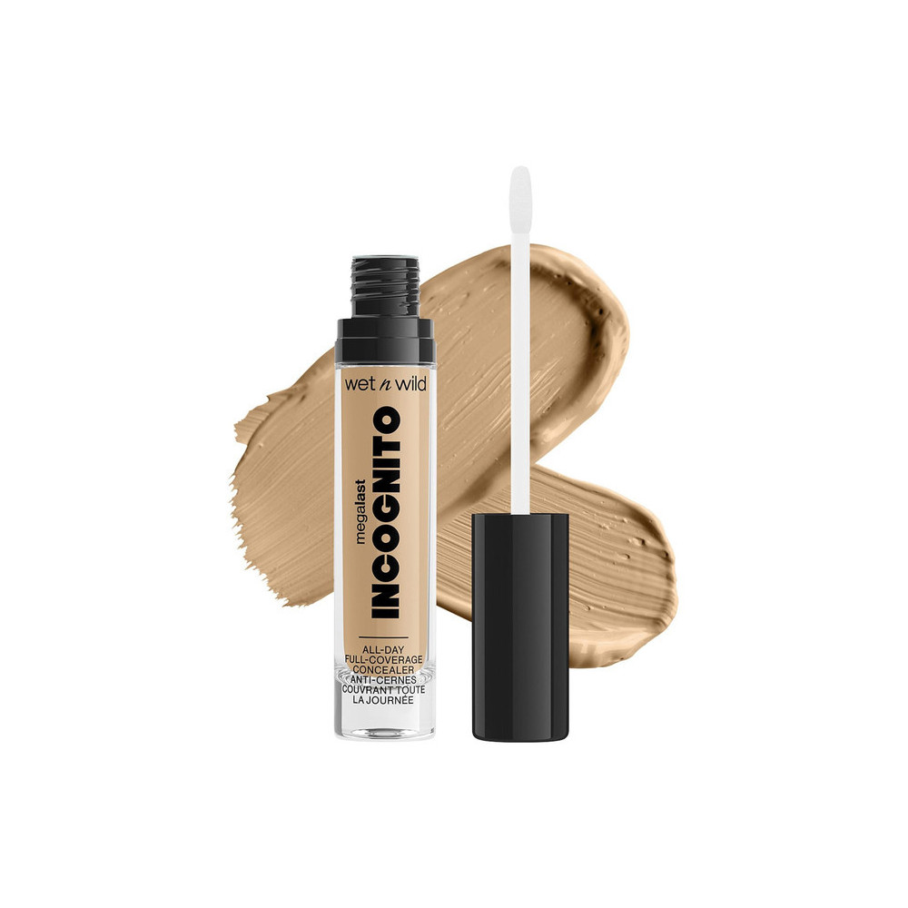 Wet n Wild Megalast Incognito All-Day Full Coverage Concealer, Medium Honey
