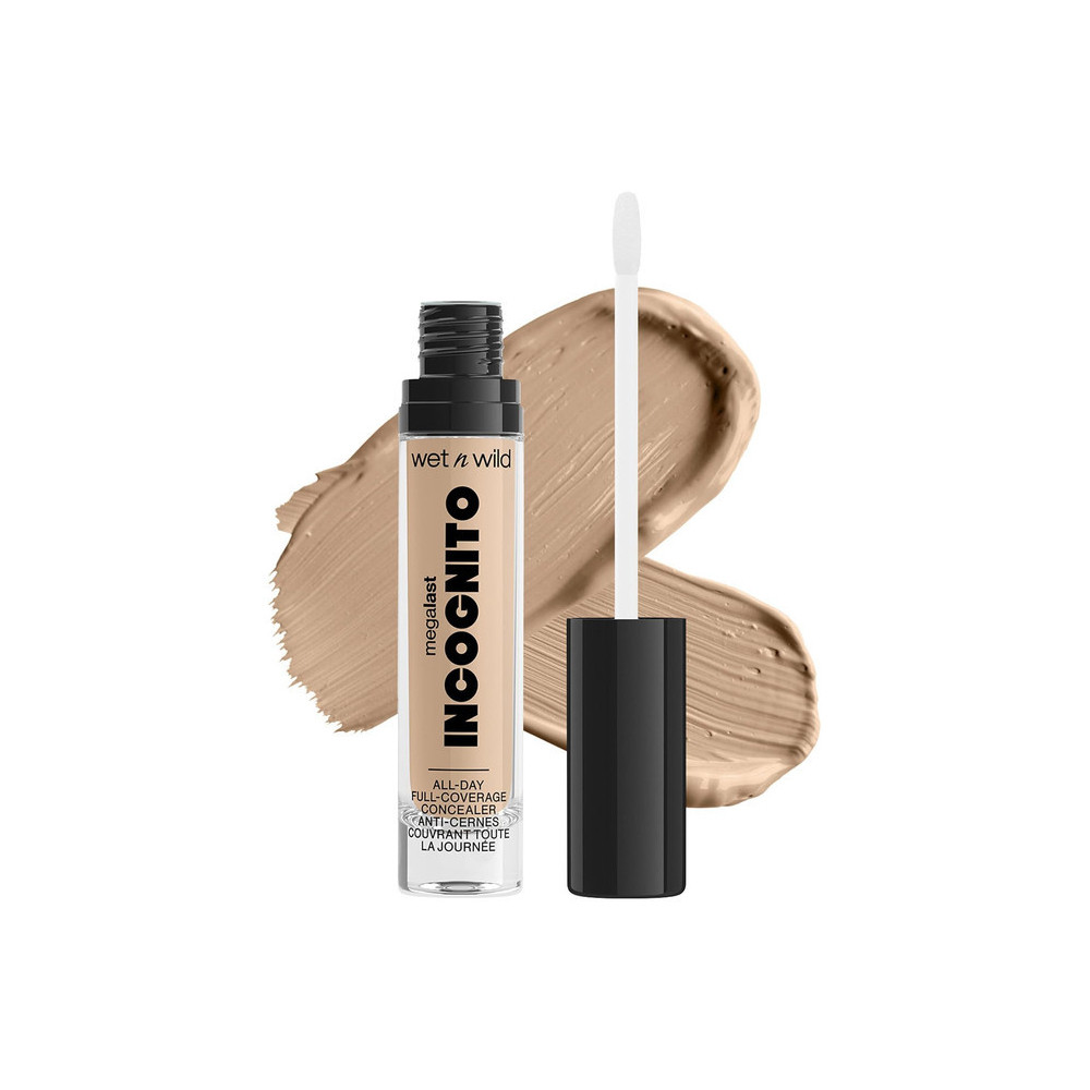 Wet n Wild Megalast Incognito All-Day Full Coverage Concealer, Medium Neutral