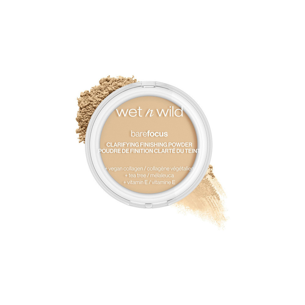 Wet n Wild Barefocus Clarifying Finishing Powder, Light/Medium