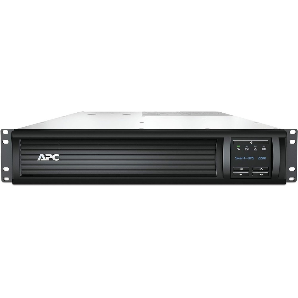 APC Smart-UPS 2200VA LCD RM 2U 230V With SmartConnect Uninterruptible Power Supply (UPS) Line-Interactive 1980 W 8 AC Outlet(s), SMT2200RMI2UC