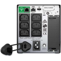 APC SmartUPS 750VA LCD 230V, 6x IEC C13 outlets, SmartConnect Port+SmartSlot, SMT750IC
