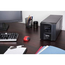 APC SmartUPS 750VA LCD 230V, 6x IEC C13 outlets, SmartConnect Port+SmartSlot, SMT750IC