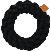 M-PETS Coto Black Ring Eco Friendly Dog Toy, Large