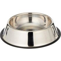 M-PETS Crock Stainless Steel Bowl Non-Slip Base, XL
