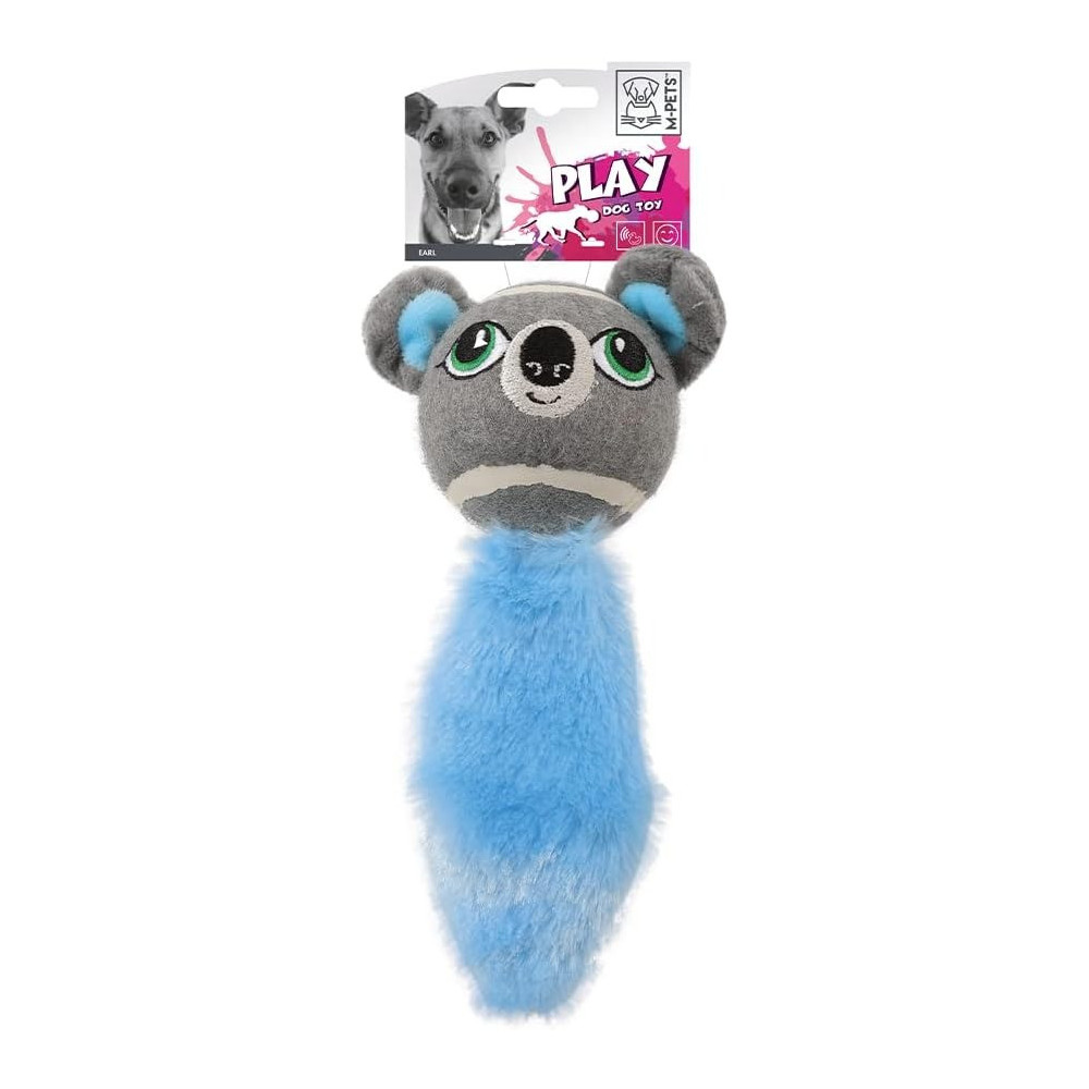 M-PETS Earl Dog Toy Portable/Lightweight, Blue