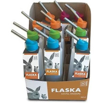 M-PETS Flaska Drinking Bottle Display Box Of 12 Pcs 250ml, Mixed Colors