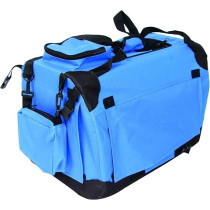 M-PETS Flow Crate For Dog, Medium L61 X W41 X H41cm, Blue/Black