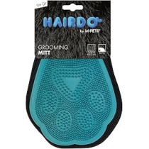 M-PETS Grooming Mitt, Blue/Black