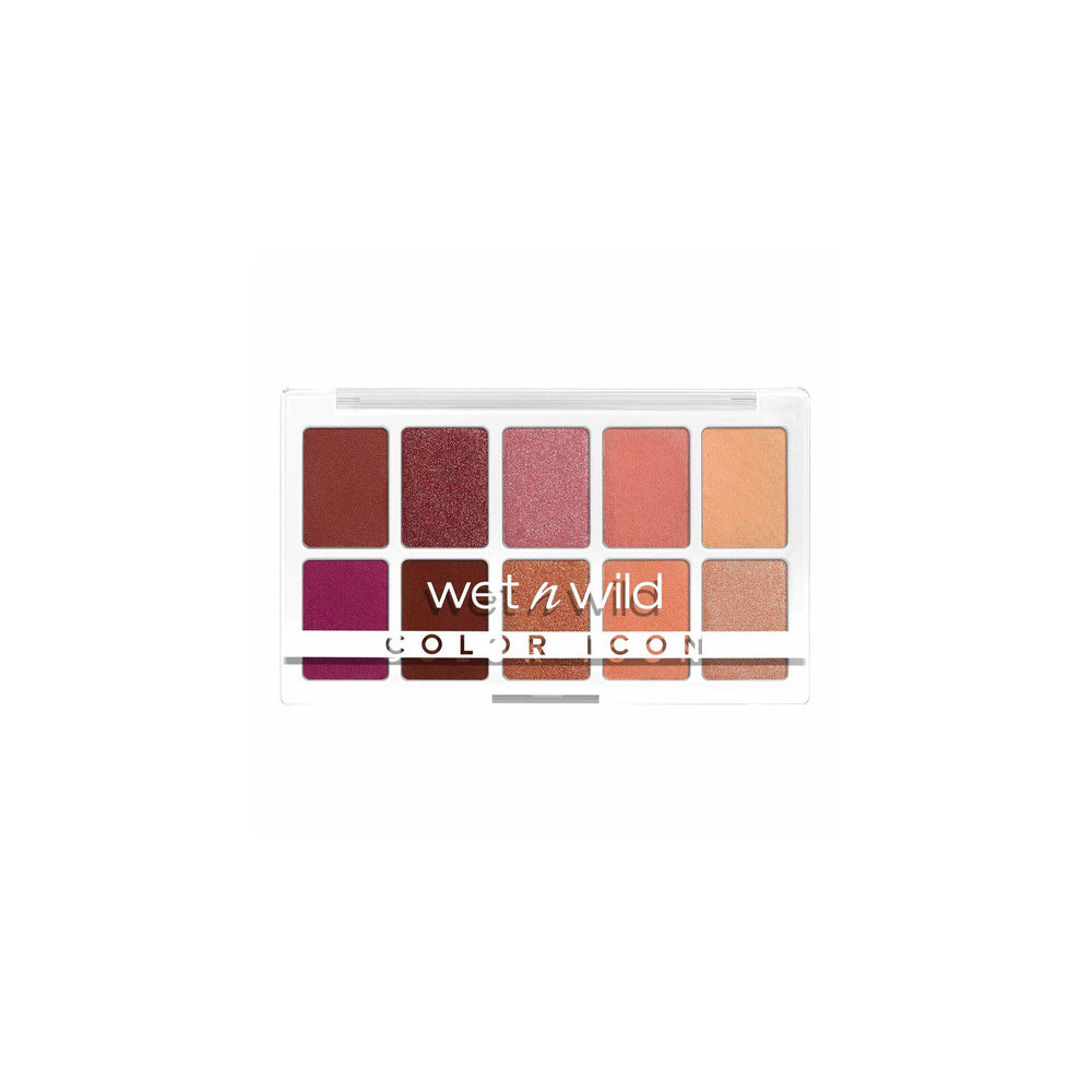 Wet n Wild Color Icon 10 Pan Eyeshadow Palette, Heart And Sole