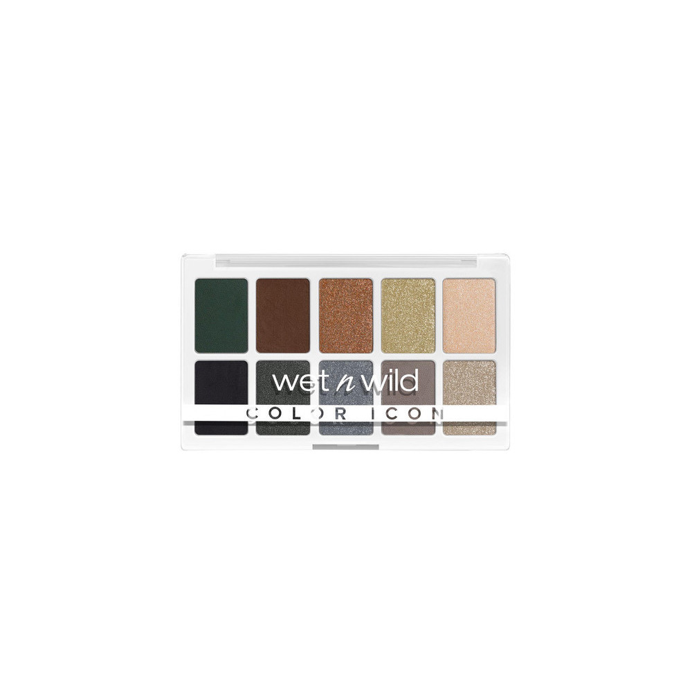 Wet n Wild Color Icon 10-Pan Eyeshadow Palette, Lights Off