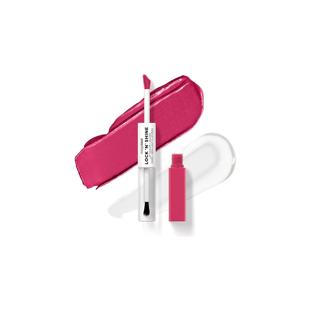 Wet n Wild Megalast Lock N Shine Lip Color And Lip Gloss, Irresistible