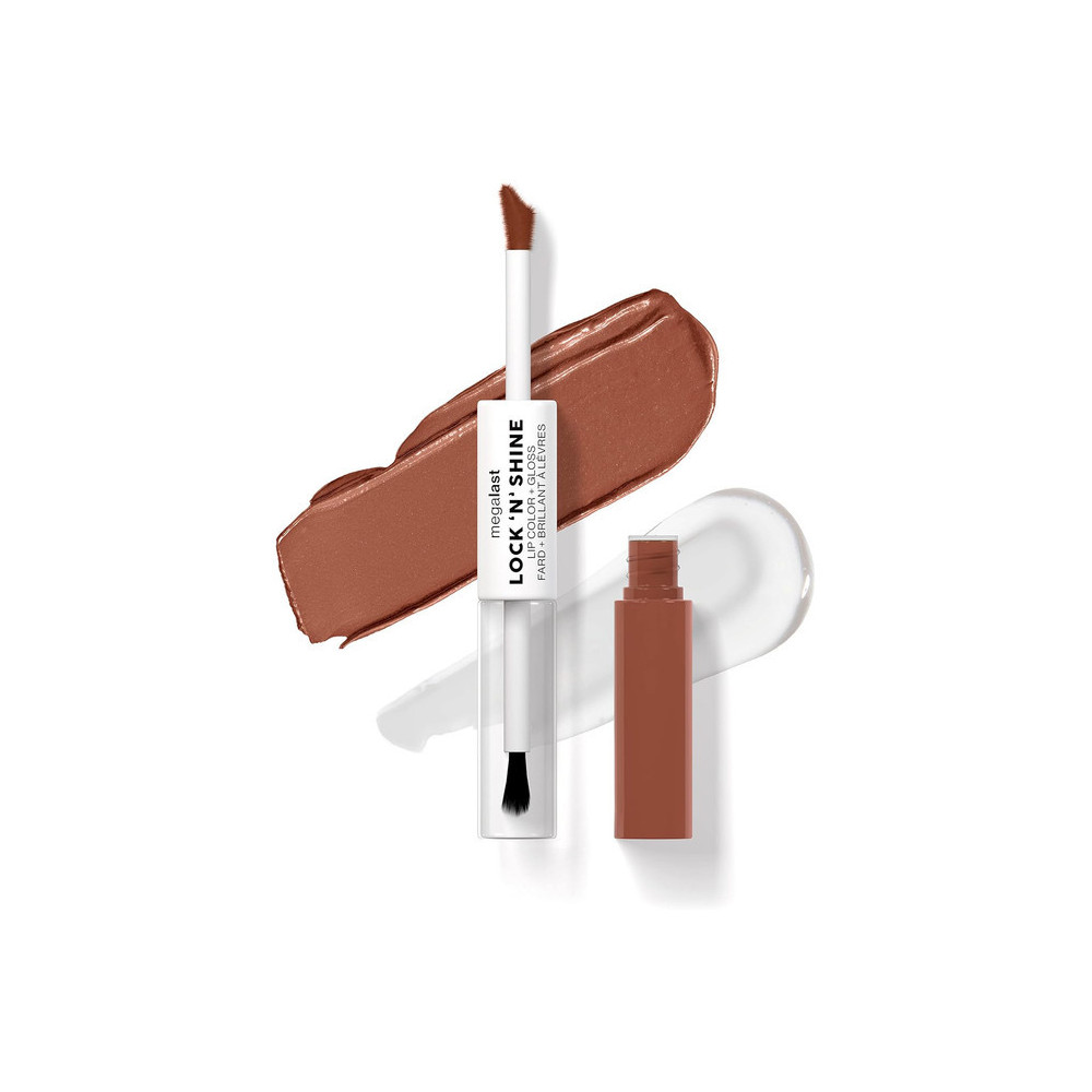 Wet n Wild Megalast Lock N Shine Lip Color And Lip Gloss, Lotus Petal