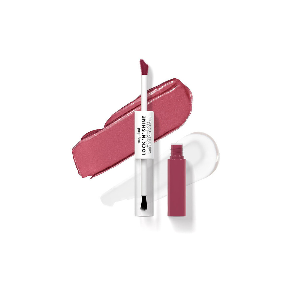 Wet n Wild Megalast Lock N Shine Lip Color And Lip Gloss, Pinky Promise