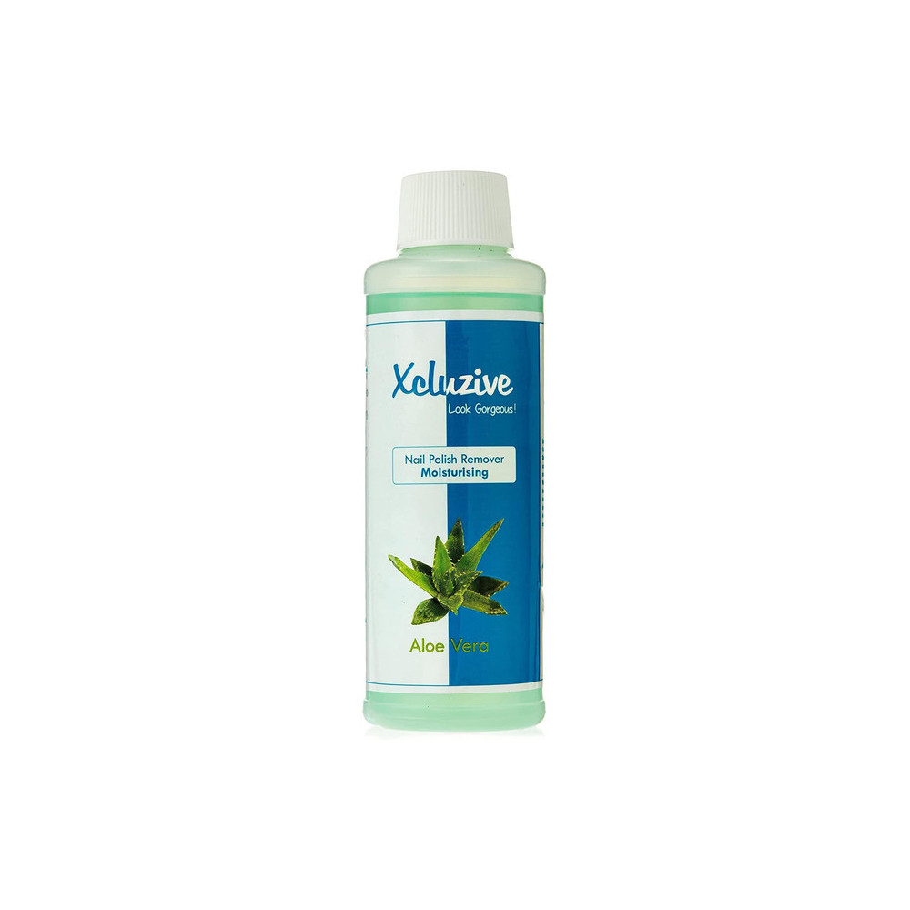 Xcluzive Moisturizing Nail Polish Remover Aloe Vera, 120ml