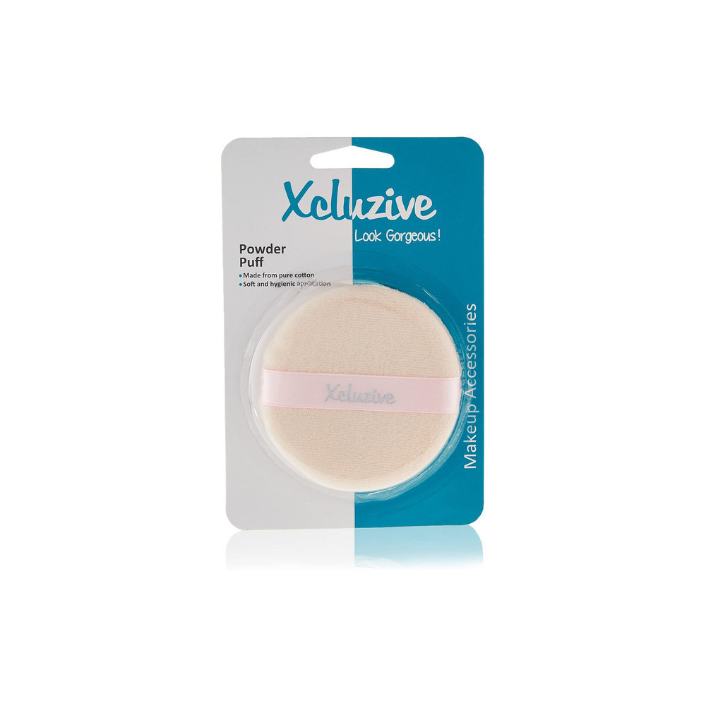 Xcluzive Pure Cotton Round Shape Powder Puff