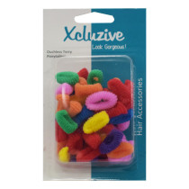 Xcluzive Ouchless Terry Pony tailers, Multicolour