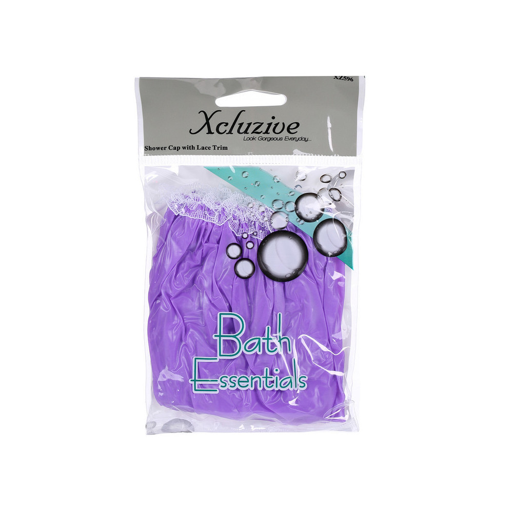 Xcluzive Shower Cap Lace Trim