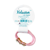 Xcluzive Pony tailers W/Rhine stones 2 pcs