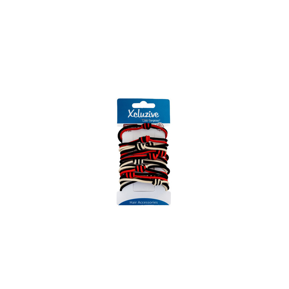 Xcluzive Twisted Pony Tailers Pack Of 12 Pcs
