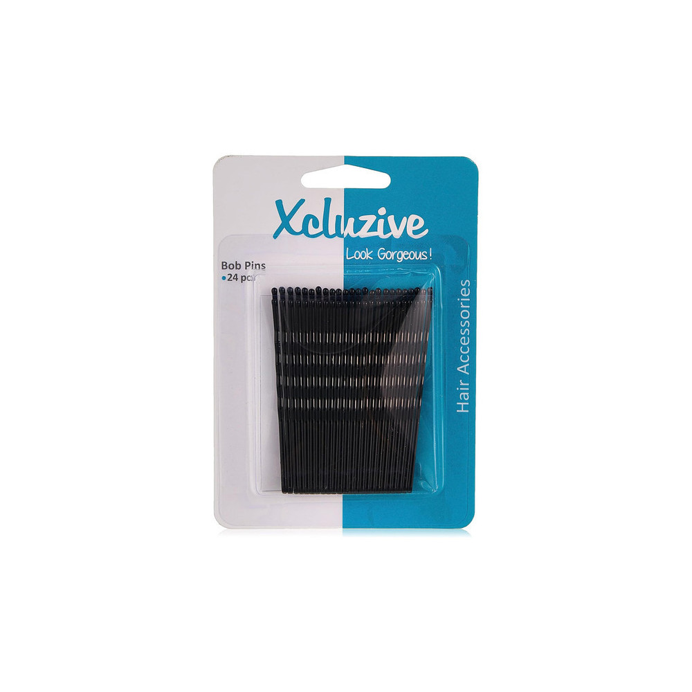 Xcluzive Bob pins Black Small Pack Of 60 Pcs