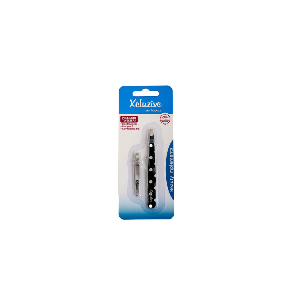 Xcluzive Rust Proof Precision Tweezers With Comfortable Grip