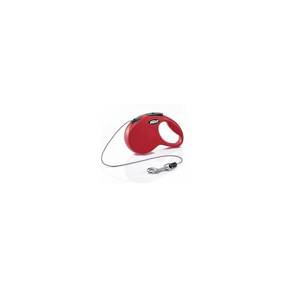 Flexi New Classic Cord Roll Lead Cable 3m For Cats, Red