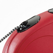 Flexi New Classic Cord Roll Lead Cable 3m For Cats, Red