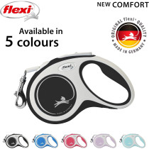 Flexi New Comfort Tape 5M Black, Small