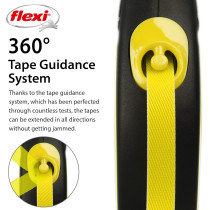 Flexi New Neon Tape 5M Yellow, Medium