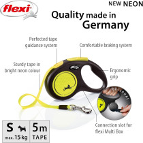 Flexi New Neon Tape 5M Yellow, Small