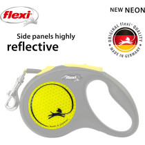 Flexi New Neon Tape 5M Yellow, Small