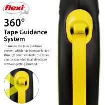 Flexi New Neon Tape 5M Yellow, Small