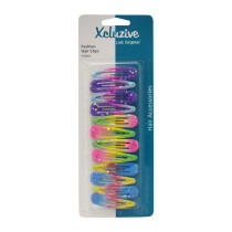 Xcluzive Fashion Hair Clips Pack Of 12pcs