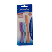 Xcluzive Facial And Body Hair Razor With Superior Quality Stainless Steel Blade, Pack Of 3